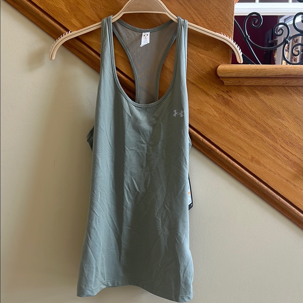 Under Armour Women's Olive Tank Top Size Small New With Tag